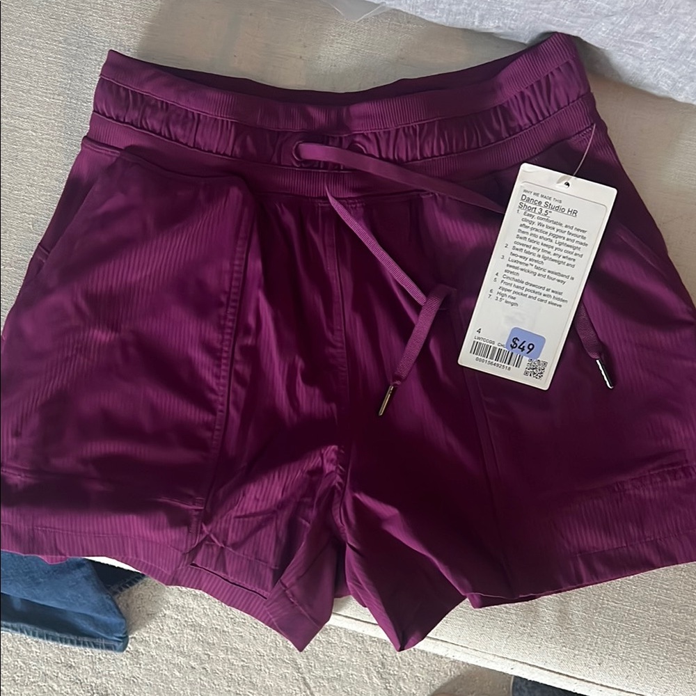 Lululemon Purple Shorts
